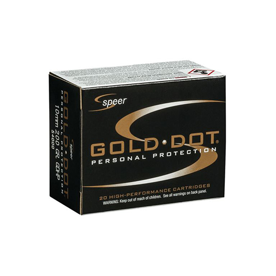 Speer 9mm +p 124gr Gold Dot 20/25