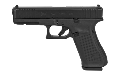 Glock G17 Gen 5 MOS 9mm Luger 4.49in 17 Rounds nDLC Finish - G17517MOSAUT - 764503048173
