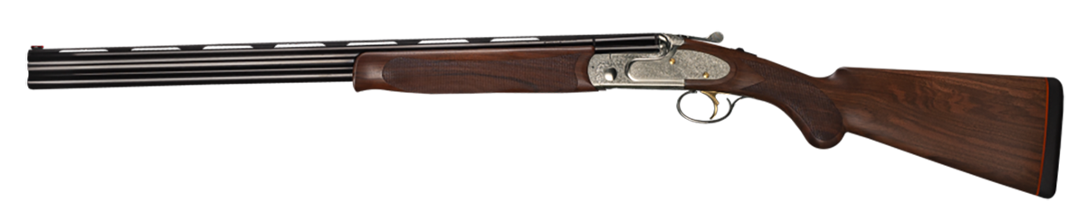 Suppress Tec Overland EELL 12GA, 28in. Barrel, 2rd, Wood Stock & Forend - Gray (BOLL122822)