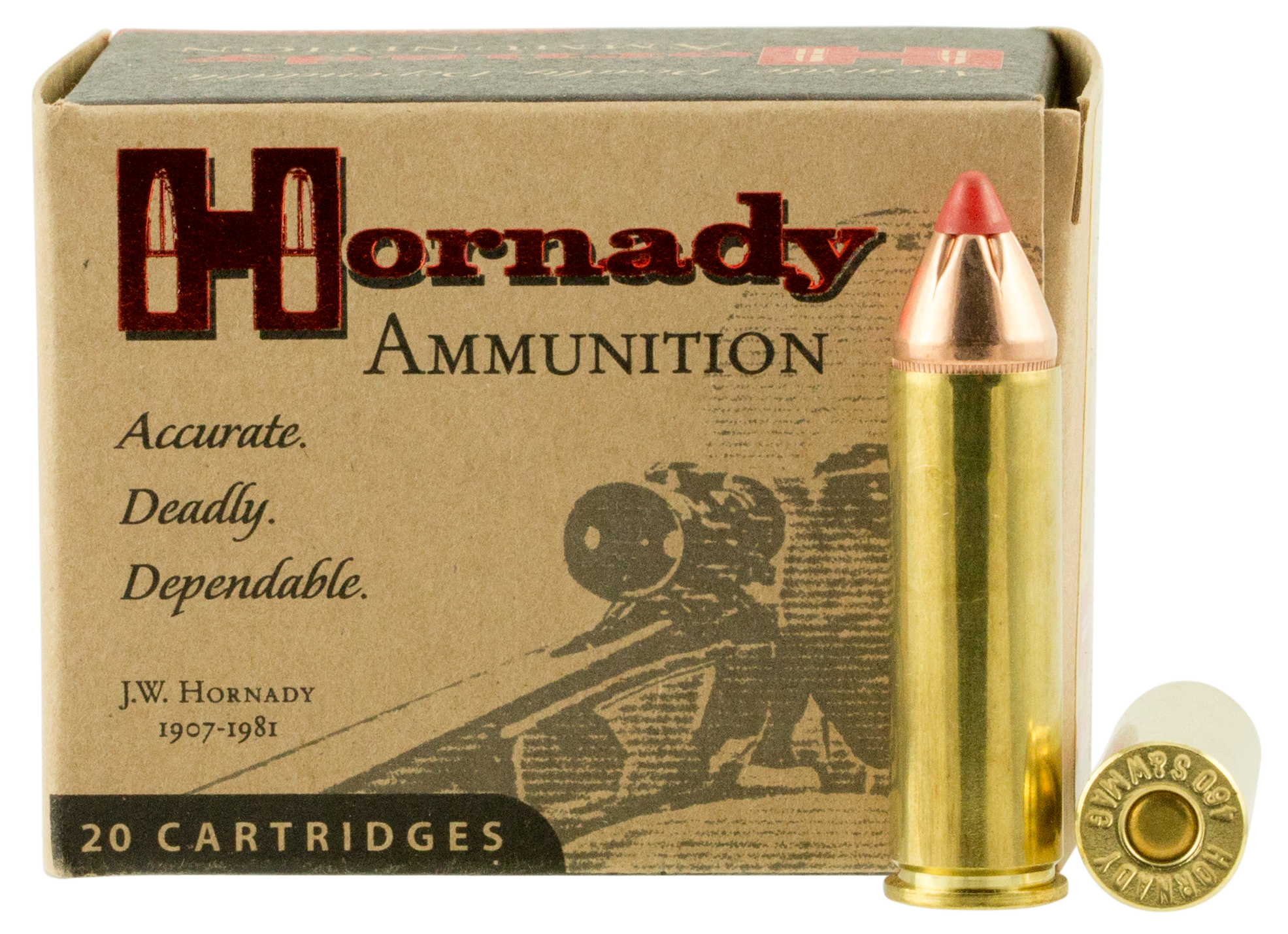 Hornady Custom Pistol Ammo 460 S&W Mag 200 gr. Flex Tip eXpanding 20 rd.