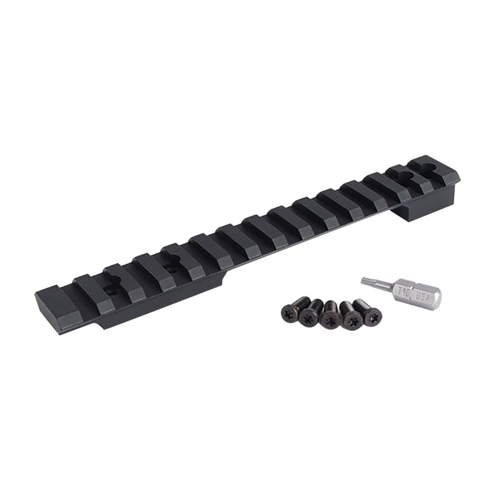 EgW 1 Piece Picatinny Base 0 MOA for Ruger M77 Hawkeye SA