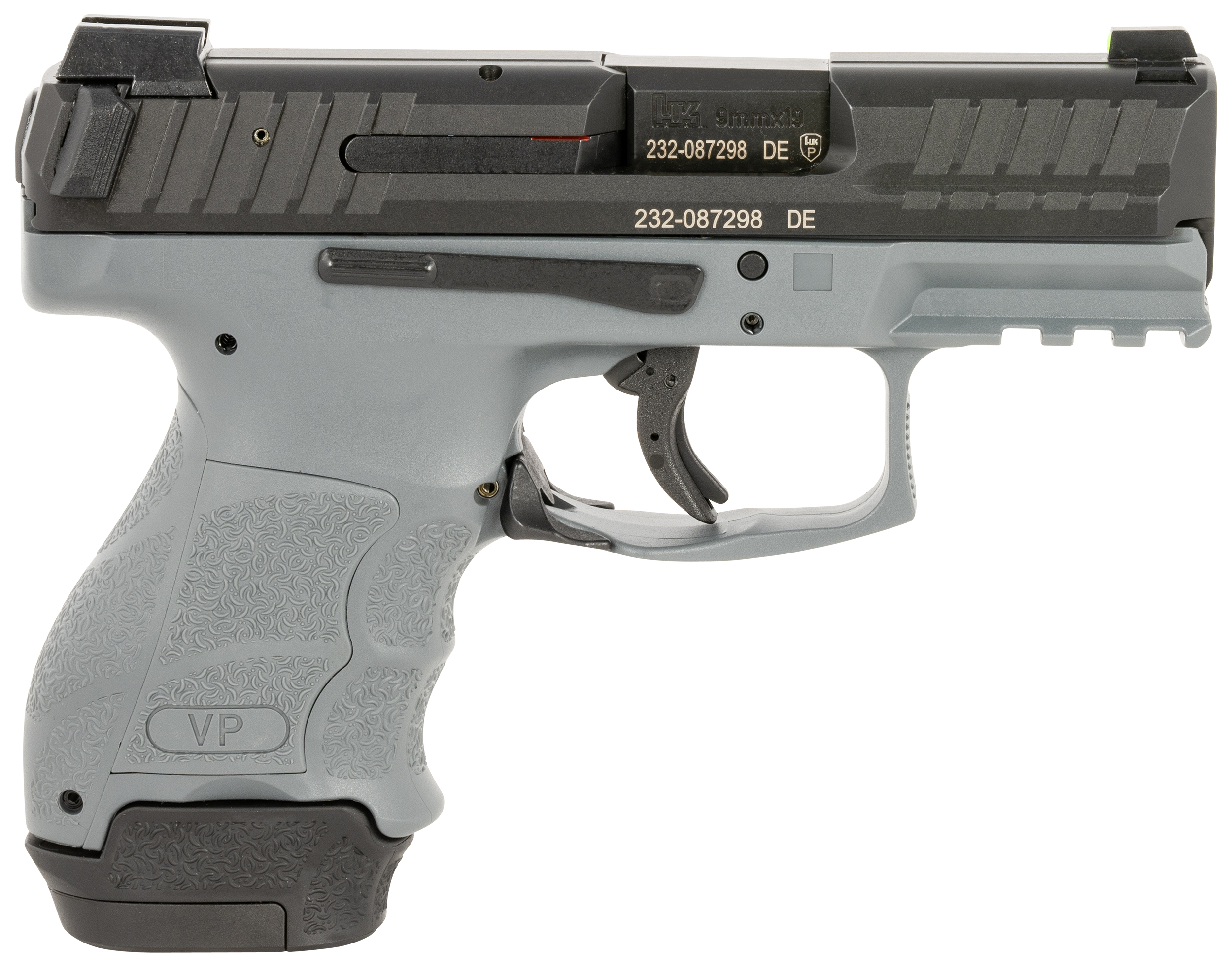 HK VP9 SK, 9mm Luger, 3.2in. Barrel, 15rd - Gray (81000812)