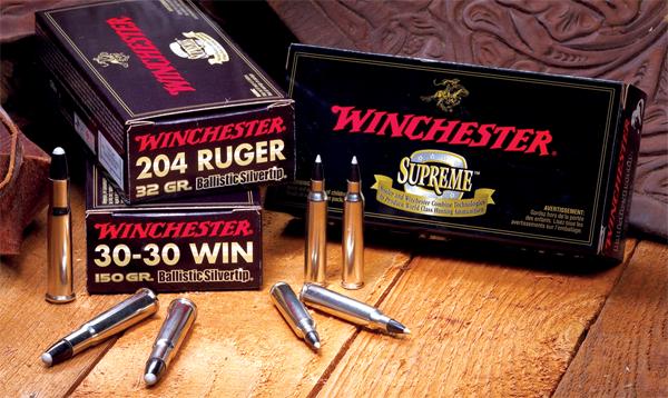 Winchester Ballistic Silvertip Rifle Ammunition .30-06 Sprg 168 gr. PT 2790 fps 20/ct