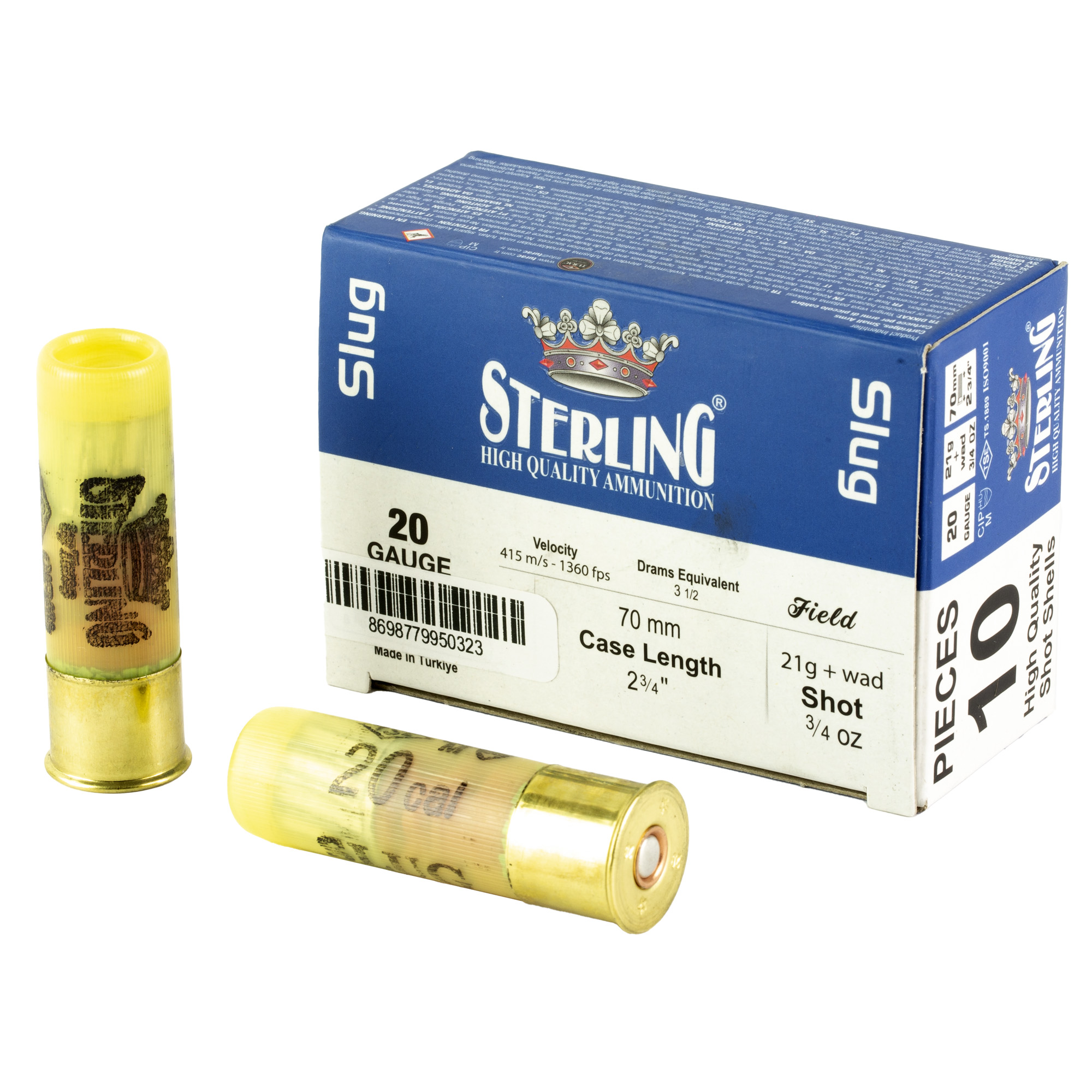STERLING BIG GAME 20GA SLUG 10 Rounds