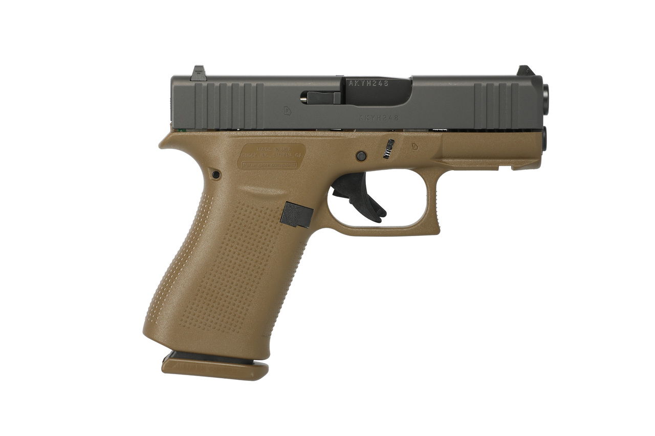 Glock 43X 9mm, 3.4in. Barrel, 10rd - FDE (UX4350201FRDE)