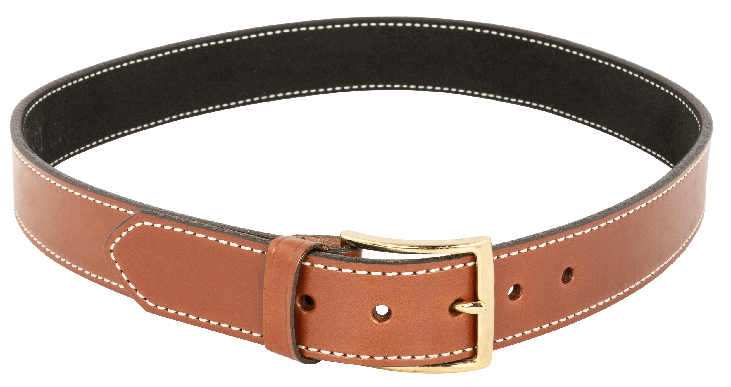 DeSantis Gunhide B12TL40Z0 Plain Lined  Tan Leather, Belt Size 40", 1.50" Wide, Buckle Closure