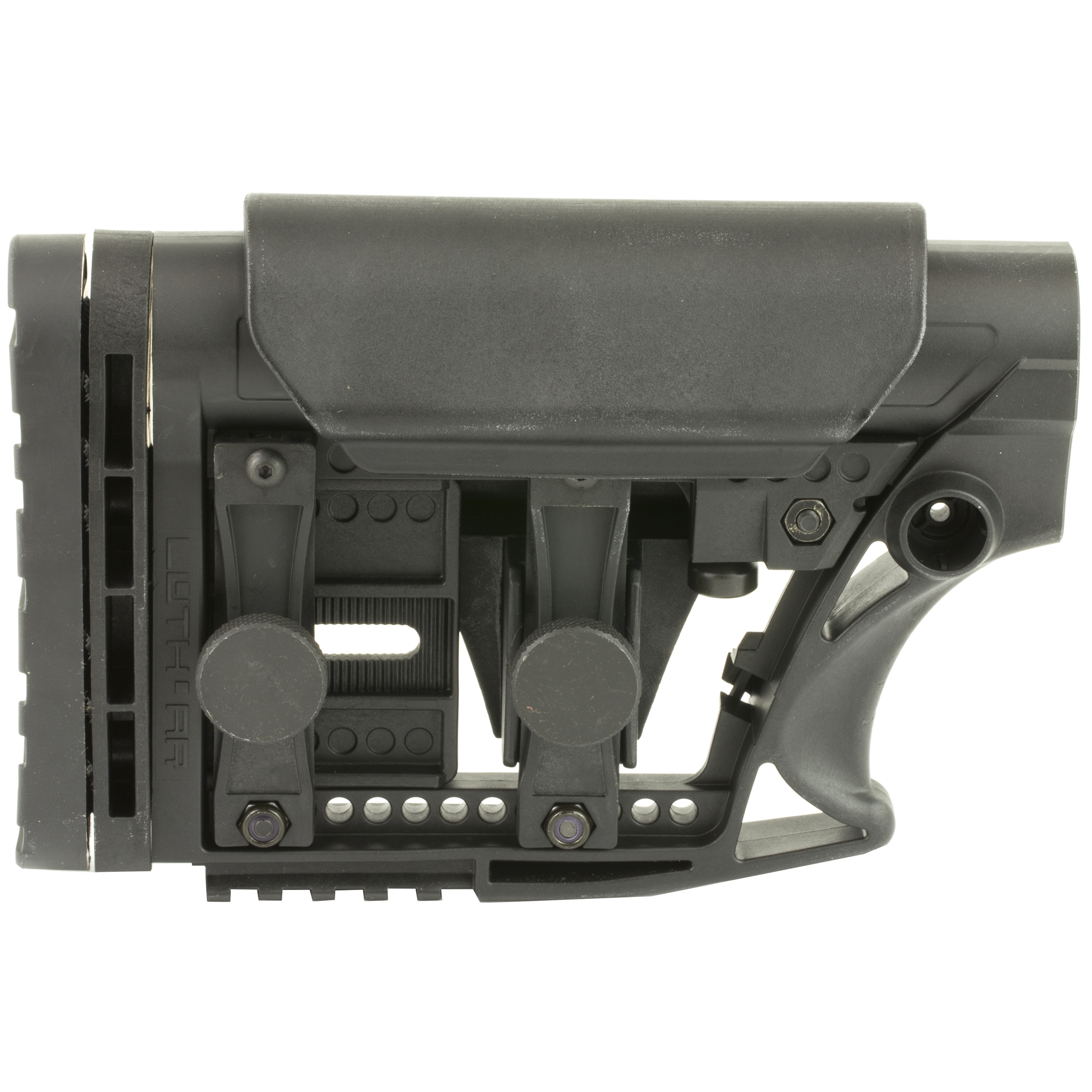 Luth-Ar MBA-3 Carbine Stock Adjustable Cheek Piece 6-Position AR-15/AR-10 - MBA-3 - 862388000122