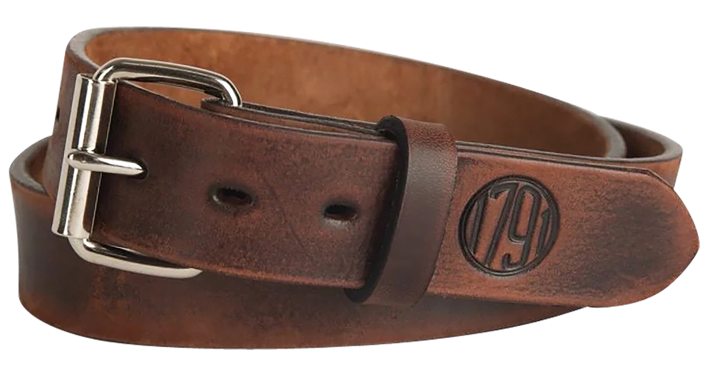 Uncle Mikes-leather(1791) BLTUM28/32DBR Gun Belt  Dark Brown Leather 28/32 1.50" Wide Buckle Closure