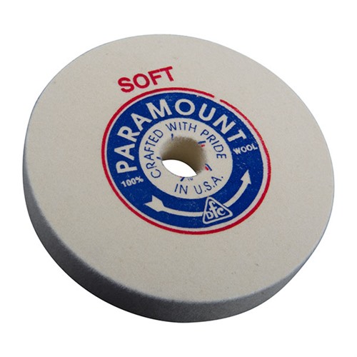 6'' SOFT FELT POLISHING WHEEL 1'' ARBOR