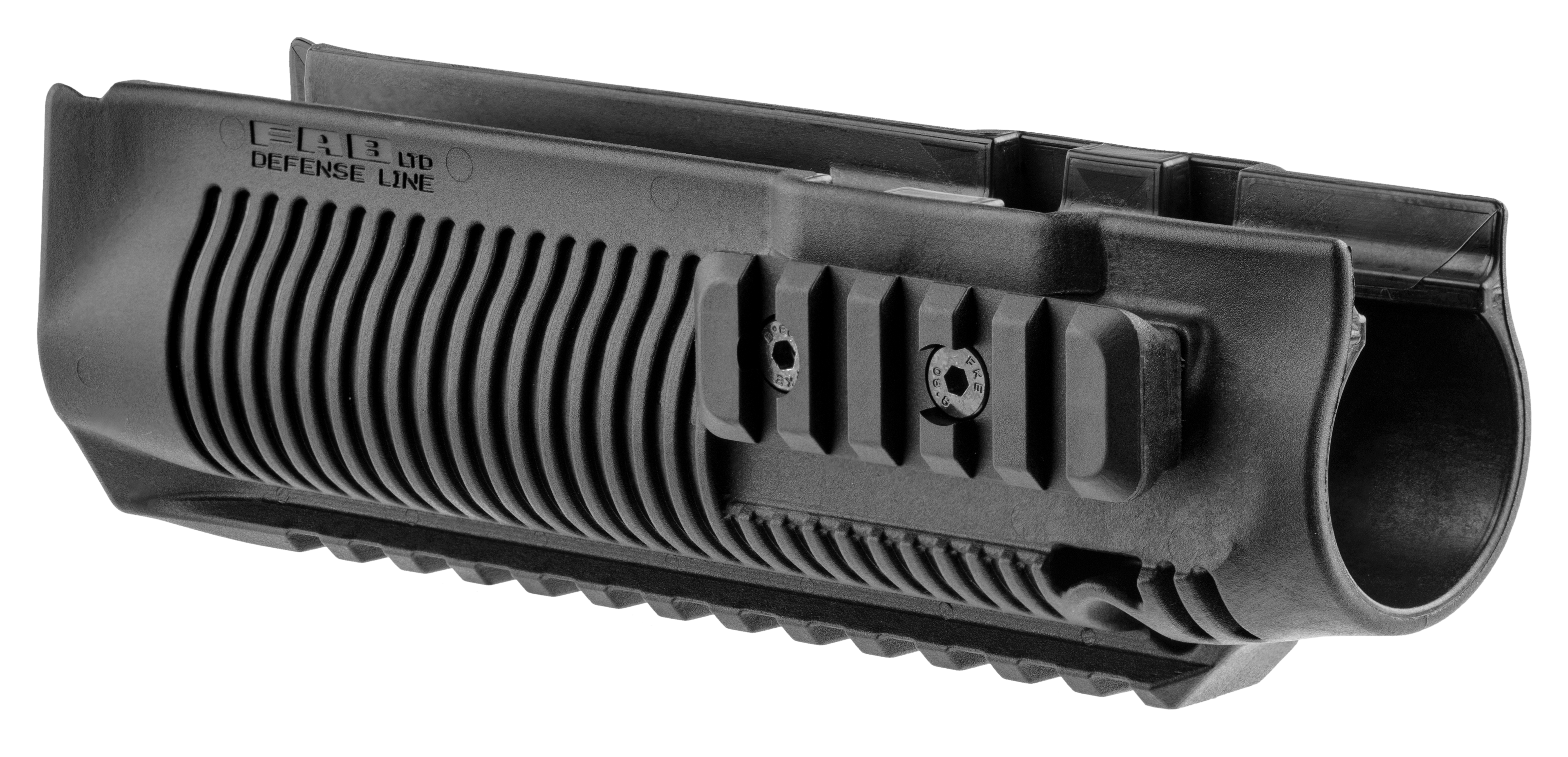 FAB Defense FXPR870 PR-870 Rail System for Remington 870 Three Picatinny Rails 7.30" OAL Black Reinforced Polymer                                                                                       