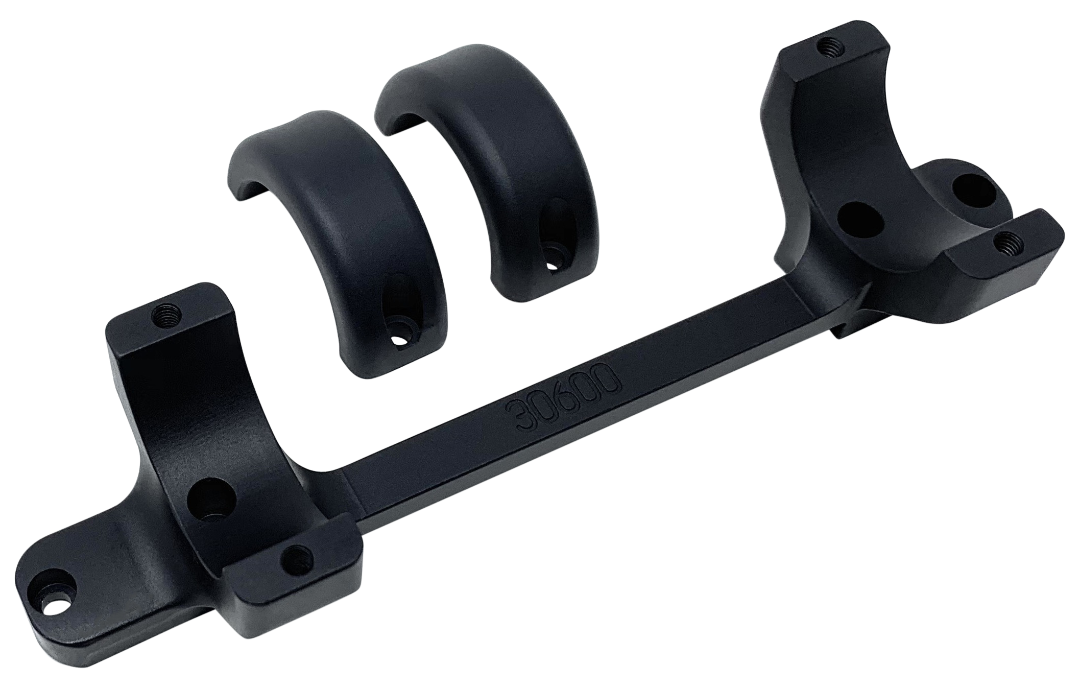 DNZ Products Game Reaper Winchester Model 70 30mm Scope Mount Ring Combo Matte