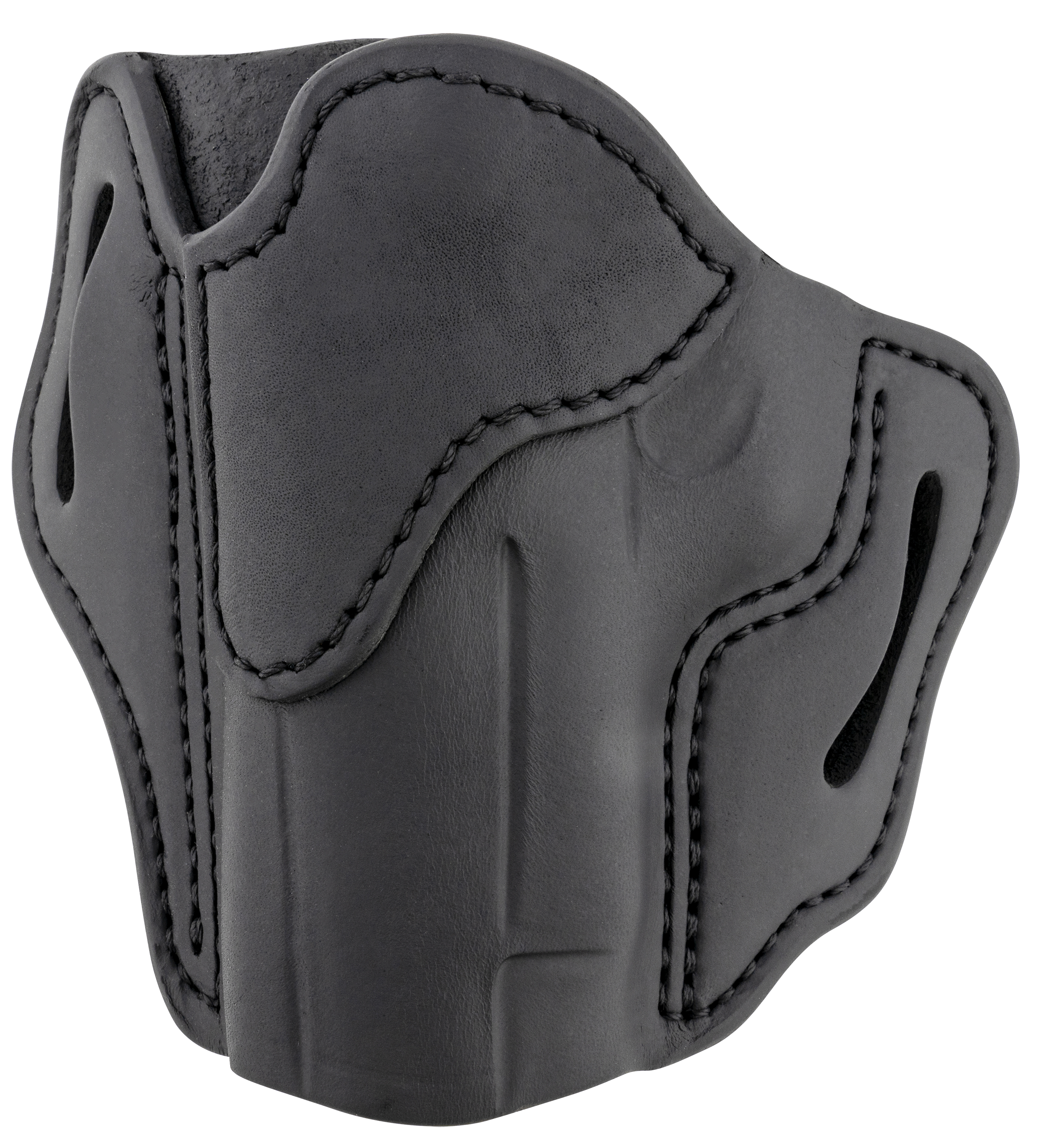 1791 Gunleather ORBH23SBLL BH2.3 Optic Ready OWB Size 2.3 Stealth Black Leather Belt Slide Compatible w/Glock 17/S&W M&P Shield