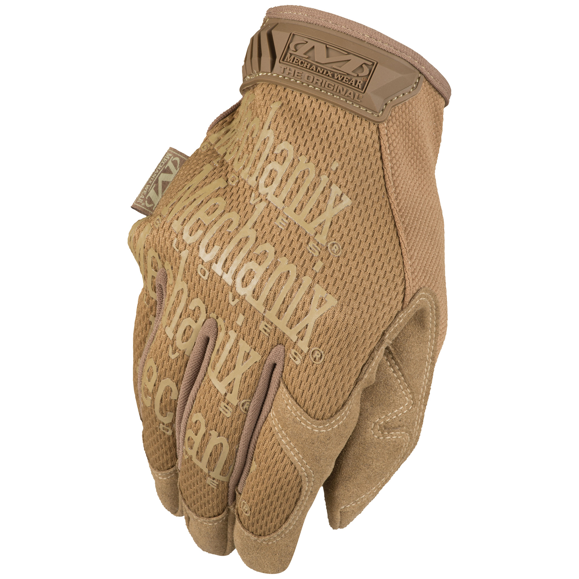 Mechanix Wear MG72009 Original  Coyote Synthetic Leather Medium Velcro Closure - MG72009 - 781513611937