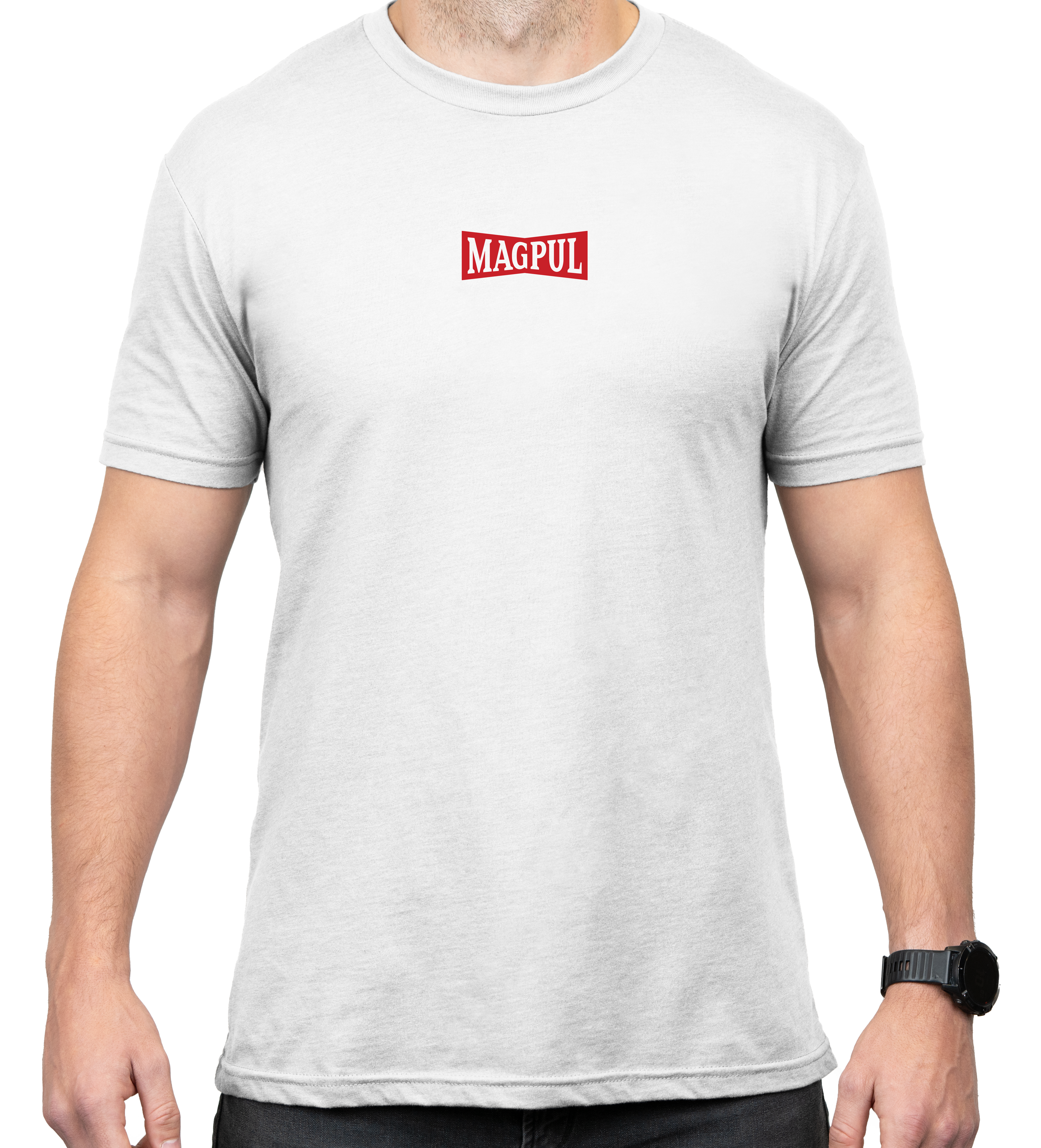 Magpul MAG1270100S Hot & Fresh  White Cotton Short Sleeve Small