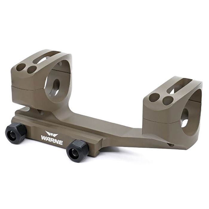 Warne Fixed MSR Cantilever Scope Mount Dark Earth 1in MSR Ideal Height