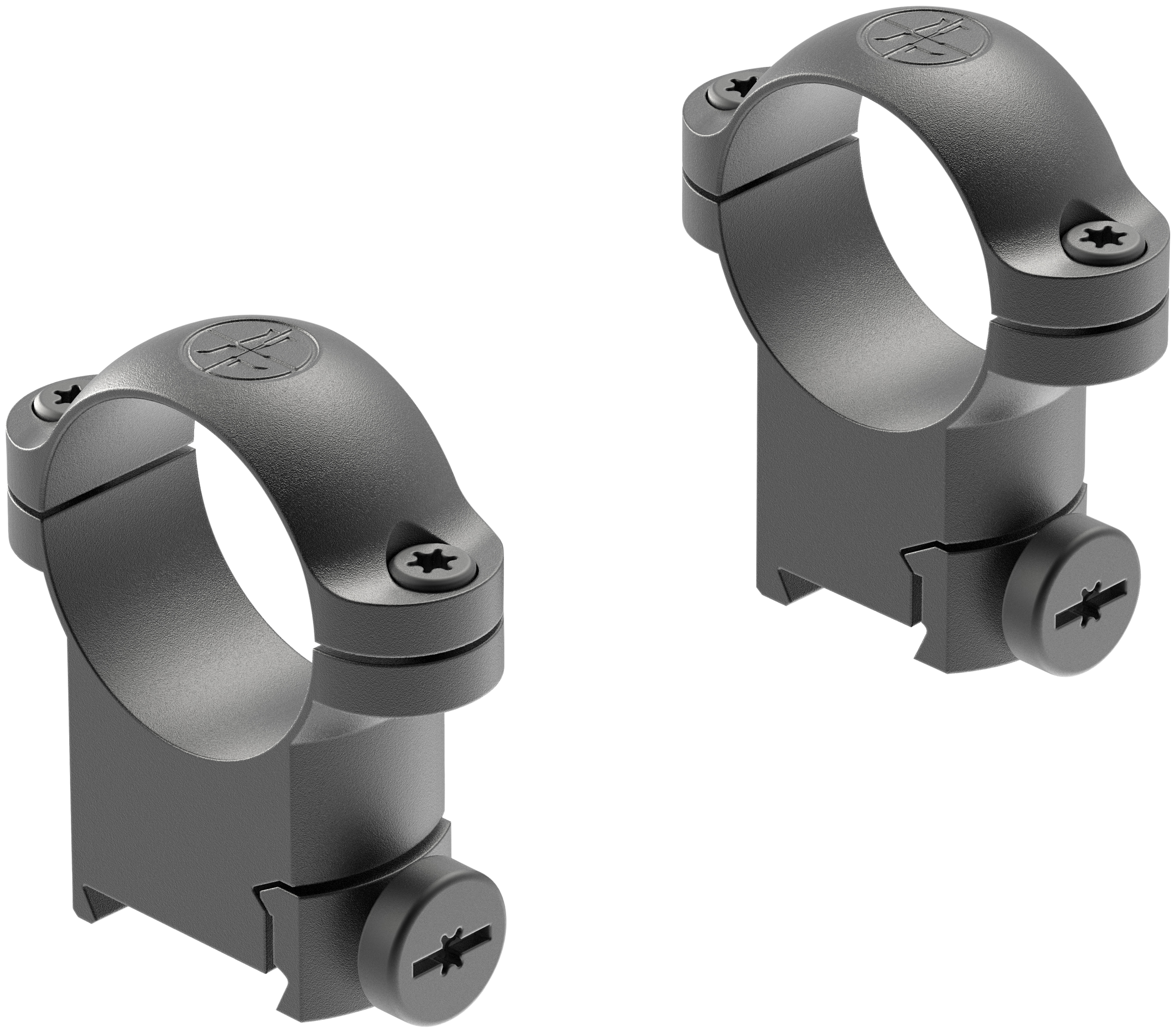 Leupold 54410 Ringmounts  Matte Black Sako 1" High
