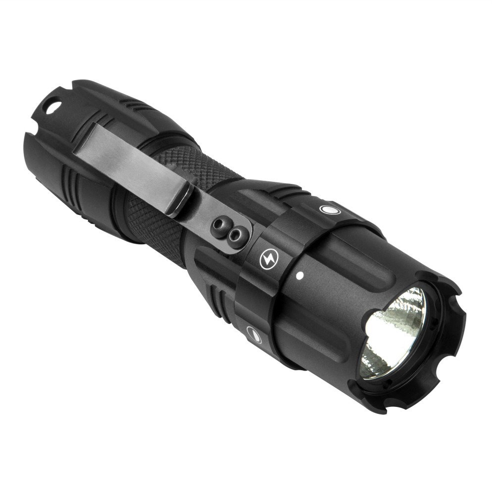 Ncstar Pro Series Flashlight 250 Lumen Cree Led High Low Strobe Pocket Clip