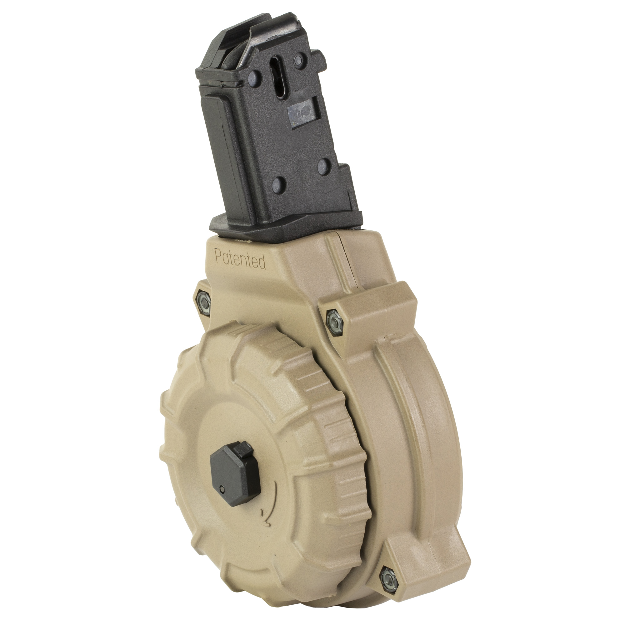Promag CZ Scorpion Handgun Magazine Drum FDE 9mm Luger 50/rd Promag CZ Scorpion Handgun Magazine Drum FDE 9mm Luger 50/rd