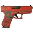 Glock G43X Custom 9mm Luger 3.41in Barrel 10rd Orange Magazine