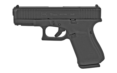 Glock G19 Gen 5 MOS 9mm Luger 4.02in 15rd nDLC Finish - G19515MOSAUT - 764503050367