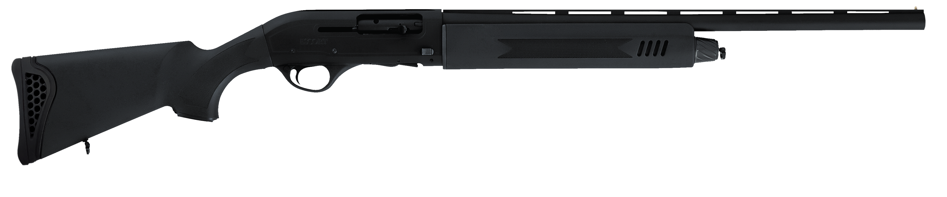 Escort HEPS2022051Y PS Youth 20 Gauge Semi-Auto 3" 4+1 22" Black Vent Rib Barrel, Black Anodized Grooved Aluminum Receiver, Adj LOP & Shim Black Synthetic Stock,
