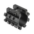 NcStar 12ga Shotgun Tri-Rail Weaver Style Mount for 1" Mag Tube