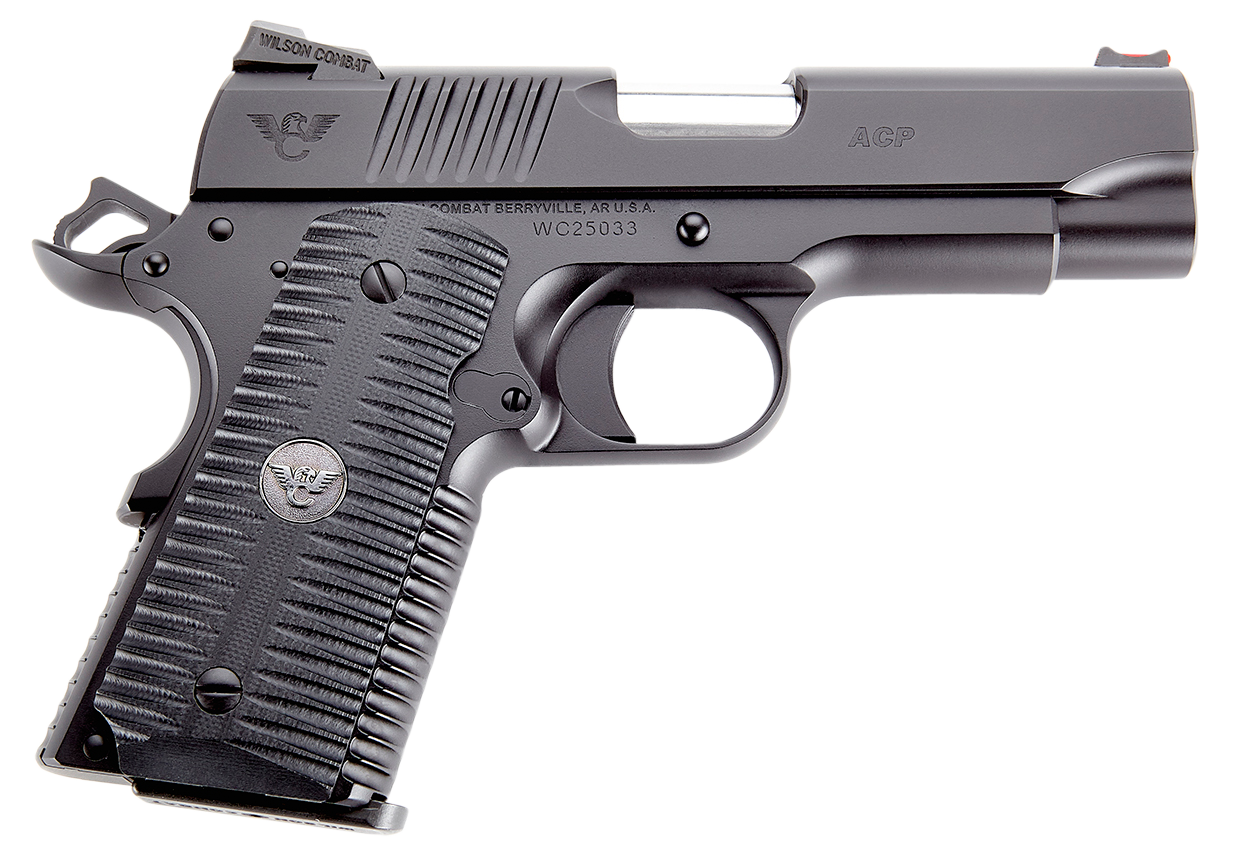 Wilson Combat ACPCP45 45 ACP 4 Inch 7 Rounds Armor-Tuff G10 Eagle Claw Grip