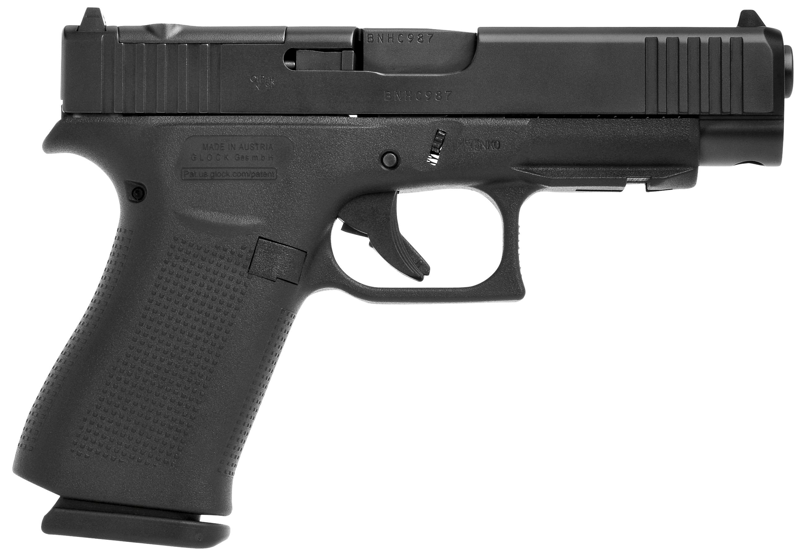 Glock 48 Gen 5 Mos 9mm Luger 4.17in 10rd nPVD