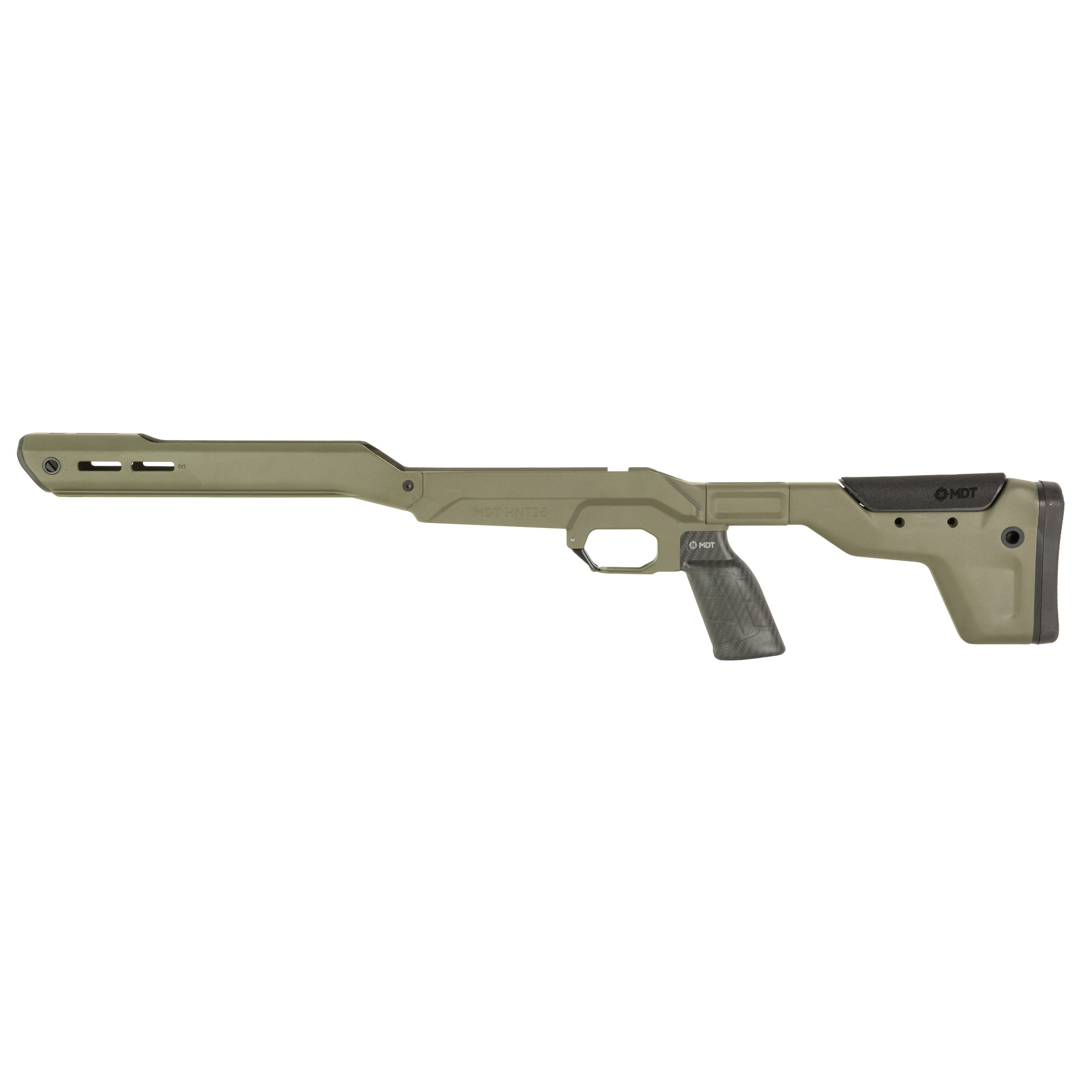 MDT Hnt26 Howa1500 Sa Fxd Arca Cobalt Green Chassis for Howa 1500