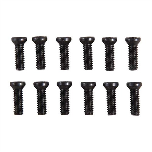 6-40X15/32'' T-10 WEAVER OVAL SCREWS 12 PACK