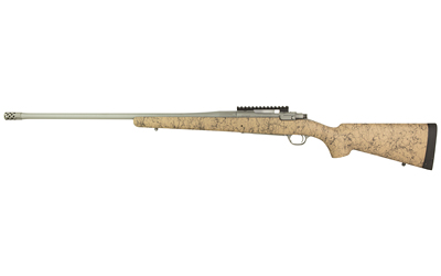 Ruger 57153 Hawkeye FTW Hunter Full Size 308 Win 4+1 24" Matte Stainless Steel Threaded Barrel, Picatinny Rail Stainless Steel Receiver, Speckled Tan/Black HS Precision Synthetic Stock - 57153 - 736676571536