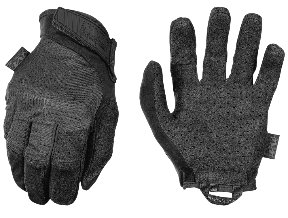 Mechanix Wear MSV55011 Specialty Vent Covert Black Suede XL Velcro Closure