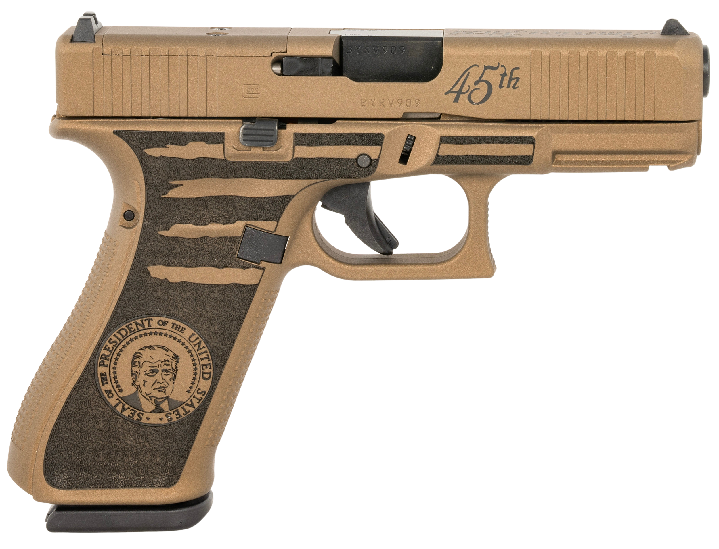 Glock G45 Gen 5 MOS 9mm 4.02in 17rd Polymer Frame Finish