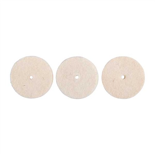 UNMOUNTED FELT BOB SQUARE 1''X1/8'' 3 PACK