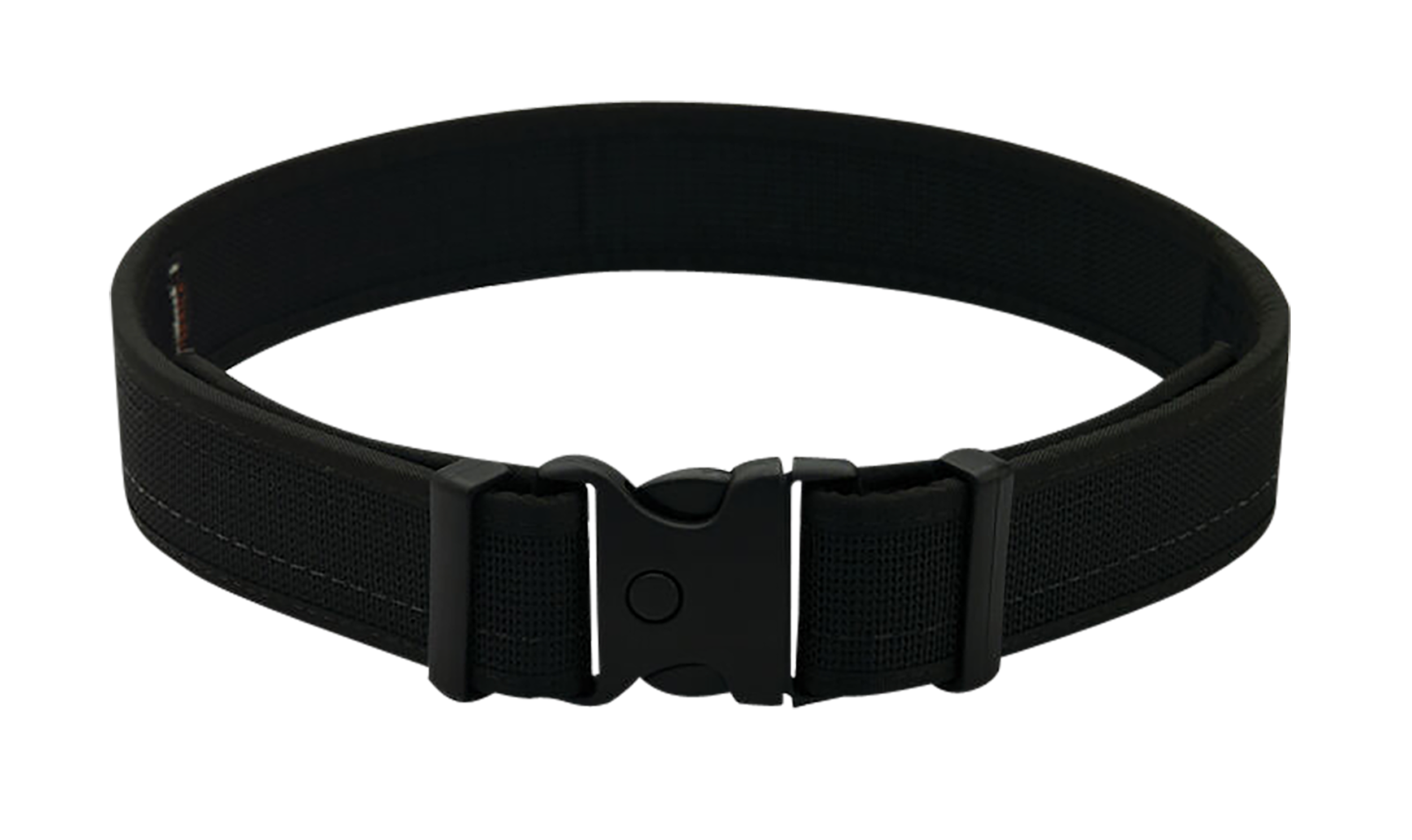 Uncle Mikes-leather(1791) BLTUM40/44MBL Gun Belt  Matte Black Leather 40/44 1.50" Wide Buckle Closure