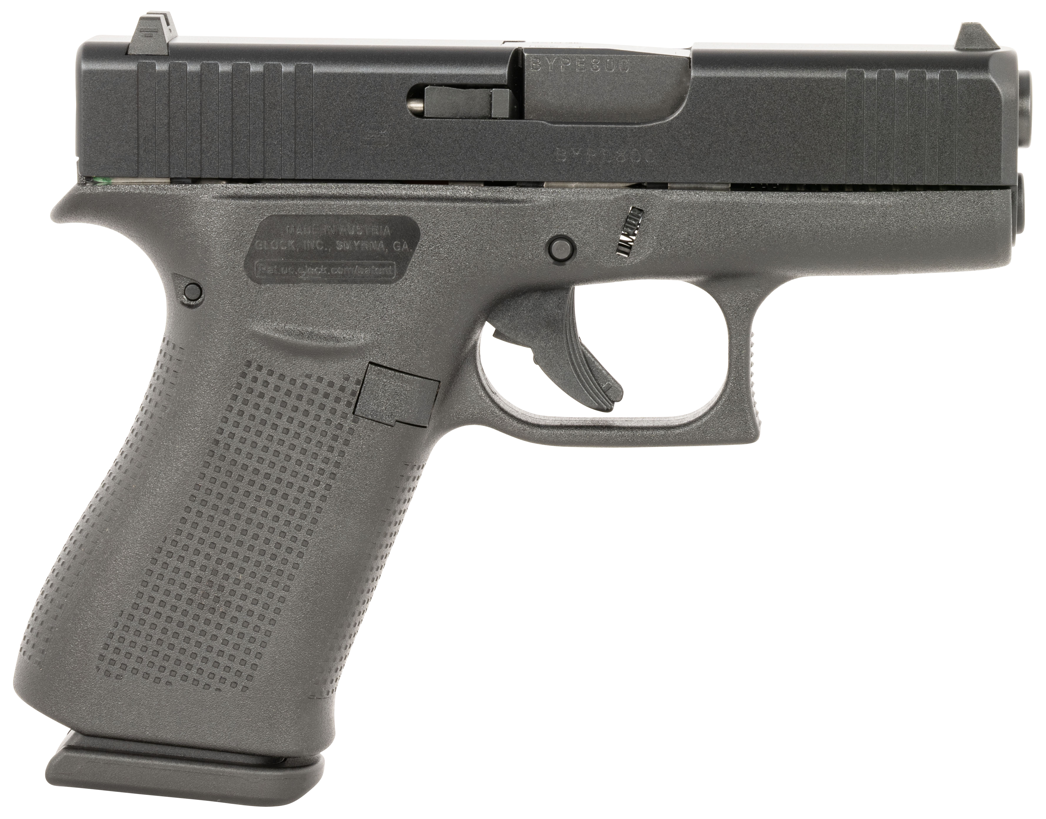 Glock 43X 9mm, 3.4in. Barrel, 10rd - Black (PX4350201)