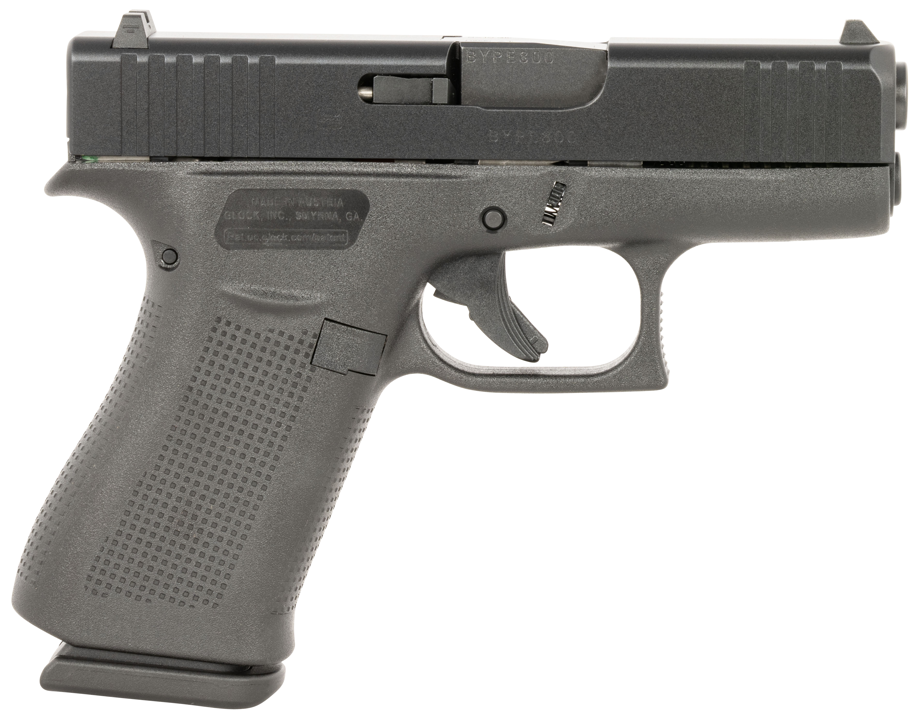 Glock G43X 9mm Luger 3.4in Barrel 10rd PX4350201 Black Finish