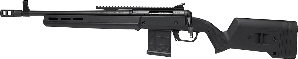 Savage Arms 110 Scout 300 AAC Blackout 16.50" 10+1 Matte Threaded Left Hand