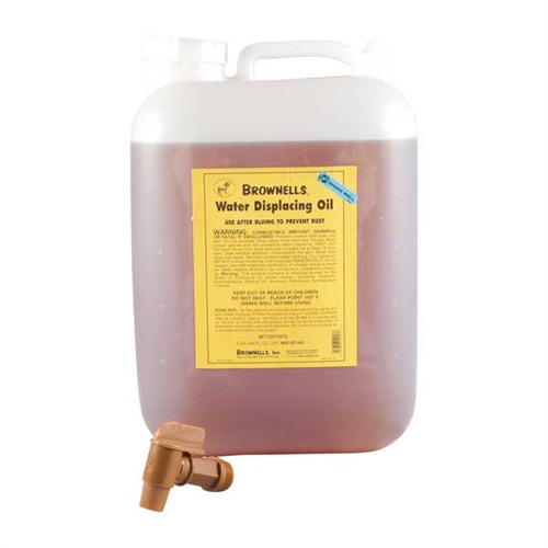 WATER DISPLACING OIL   AFTER-BLUING   RUST PREVENSION 5 GAL