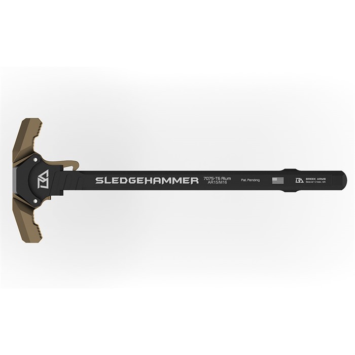 AR-15 SLEDGEHAMMER AMBI CHARGING HANDLE FDE