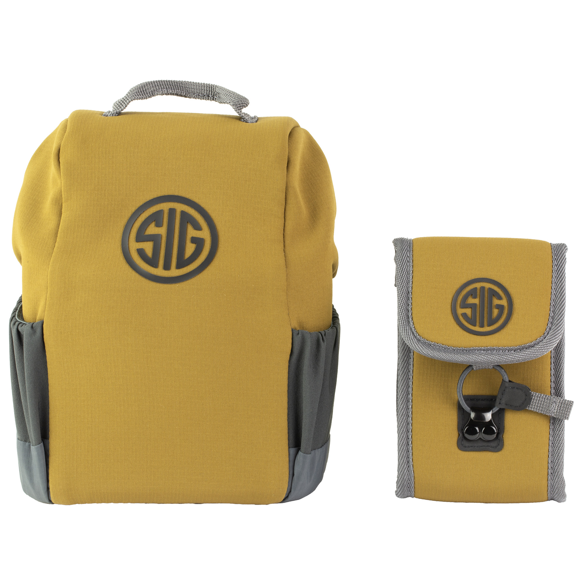 Sig Sauer Zulu Binocular Harness and Pouch Fde Lightweight Adjustable Straps Optics Protection