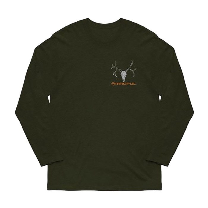 MULEY COTTON LONG SLEEVE T-SHIRT M OLIVE DRAB