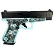 Glock 48 Gen 5 Custom "Robin's Egg Blue Paisley Frame" Handgun 9mm Luger 10/rd Magazines (2) 4.17" Barrel USA