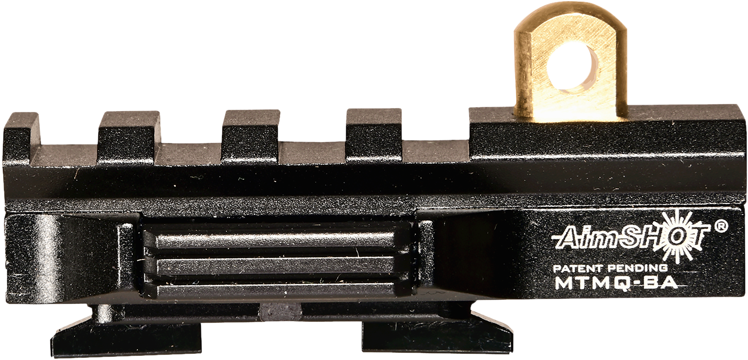 AimShot MTMQRBA M-Lok Quick Release Bipod Adapter  Black Anodized