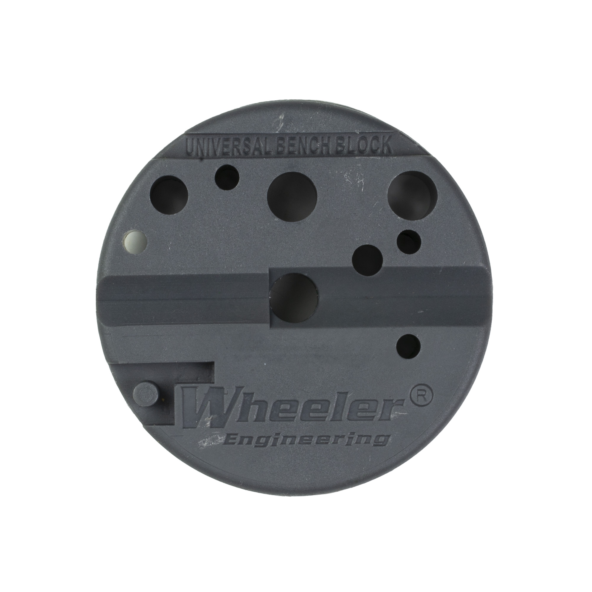 Wheeler 672215 Universal Bench Block Black Urethane Handgun 1 Pieces - 672215 - 661120188278