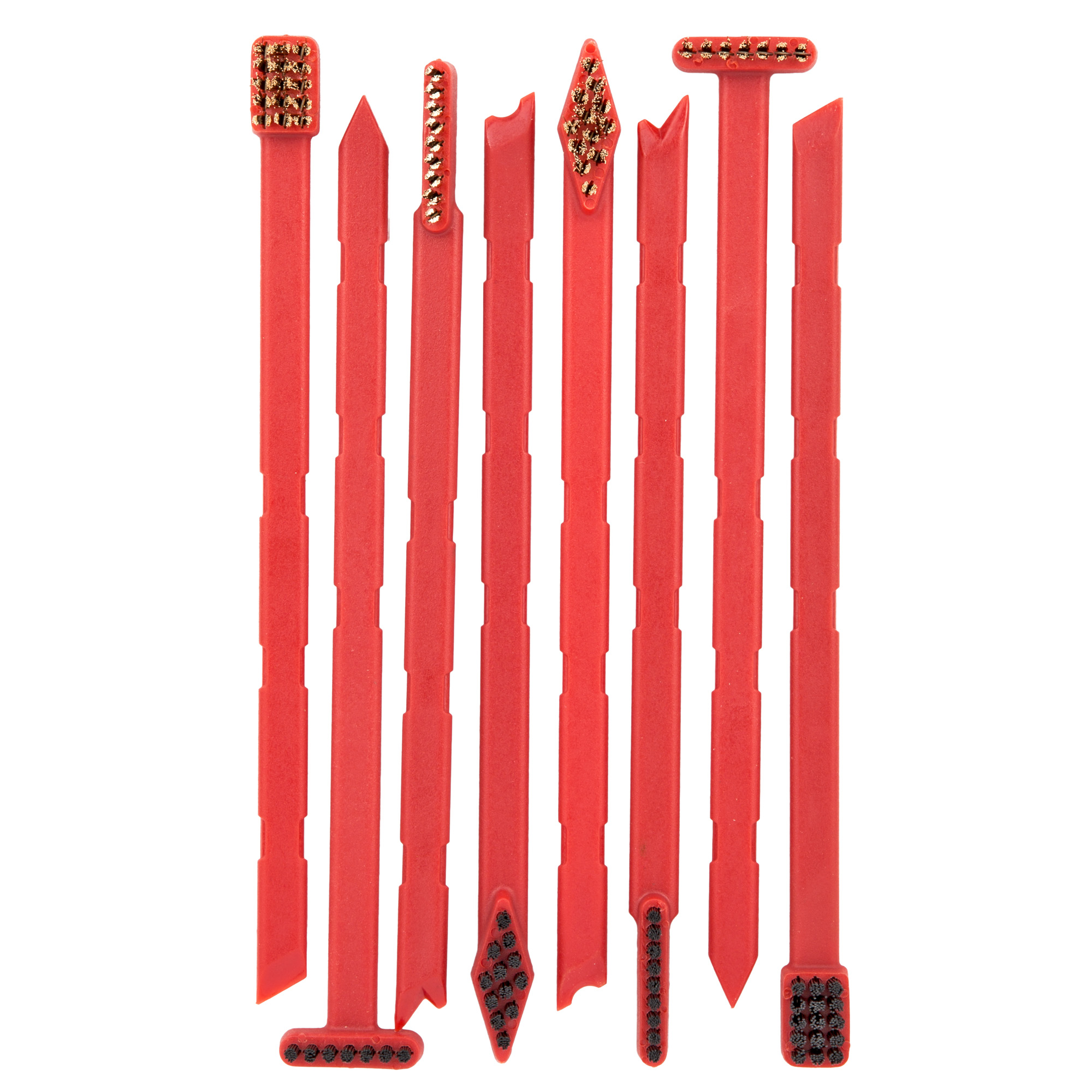 Real Avid Smart Brush Multi-Caliber Universal Firearm Cleaning Brushes 8 Pack - AVSB01 - 813119012754