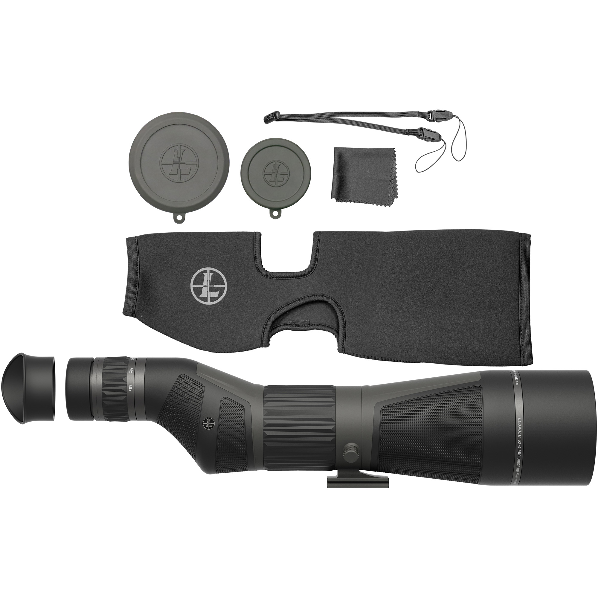 Leupold SX-4 Pro Guide HD Gen2 20-60x85 Straight Spotting Scope
