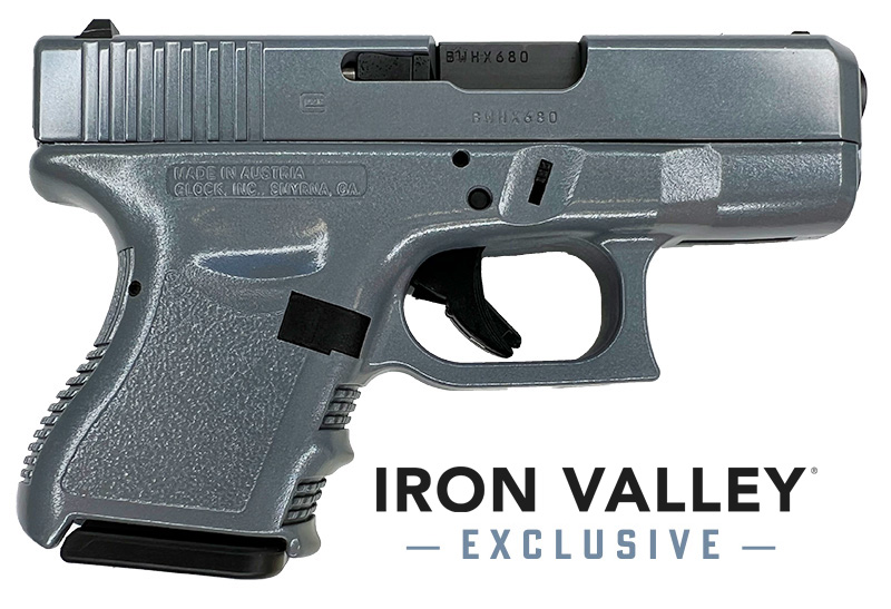 Glock G26 9mm Luger 3.5in Barrel 10 Rounds Storm FX Finish