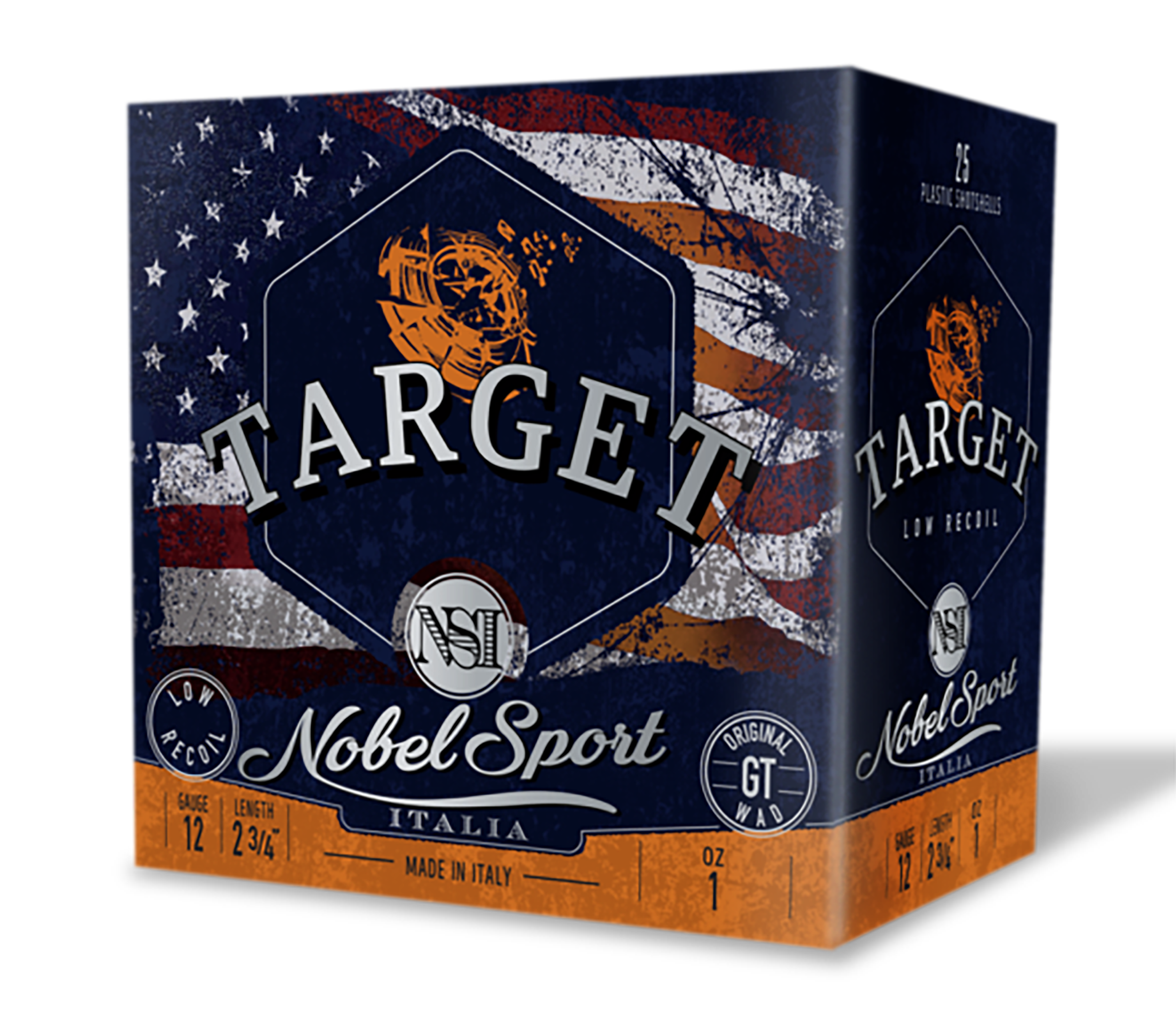 Nobel/Eurosports LLC ANSLR185 Target Low Recoil 12Gauge 2.75" 1oz 8.5Shot 250/Box