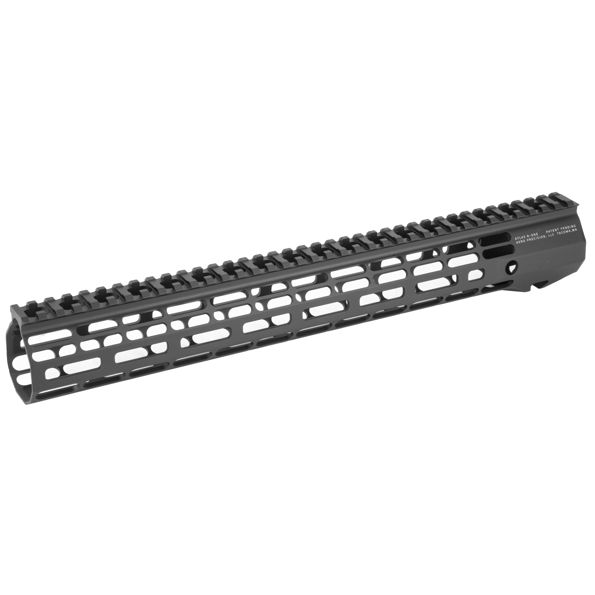 Aero Precision APRA538705A Atlas R-One Handguard 15" M-LOK, Black Anodized Aluminum, Full Length Picatinny Top, QD Sling Mounts, Mounting Hardware Included for M5/AR-10